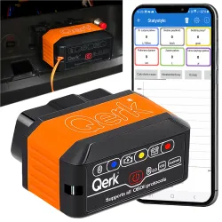 INTERFEJS DIAGNOSTYCZNY Qerk KW905 OBD2 ELM327 BLUETOOTH 5.0 TESTER POLSKI