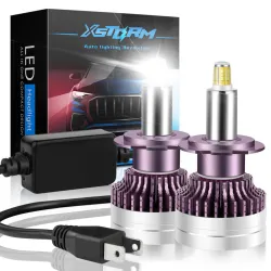 ŻARÓWKI XSTORM LED H7 160W 360° 25000LM MOCNE CAN