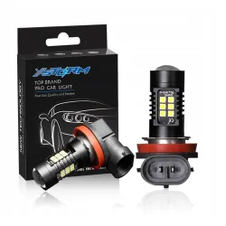 ŻARÓWKI LED H11 80W 360° 4000LM MOCNE CAN XSTORM