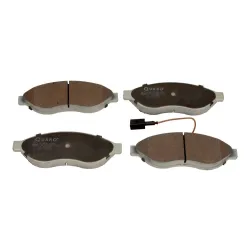 QUARO KLOCKI HAMULCOWE FIAT PRZÓD DUCATO/BOXER/JUMPER 06- 15 1 CZUJNIK